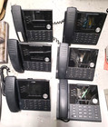 Lot Of  6  Mitel 50008266 Mivoice 6920 Ip Phones W  Handsets   Stands