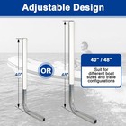 1 Pair Of Boat Trailer Guide  Trailer Guide Ons Galvanized Steel For Boat