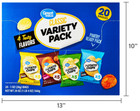 Great Value Classic Chips Variety Pack  1 Oz  20 Count