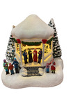 Thomas Kinkade Teleflora 2023 Sweet Sounds Of Christmas Lighted  Carolers Gazebo