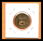 Venezuela Xf Coin 12 1 2 Centimos Bolivar 1944  Locha   Brass  23mm  5gr  Y 30