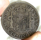 1812 Lima Jp Silver Peru 2 Reales Ferdinand Vii Circ Coin Lima Mint