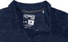 New York City Fc Blue Heather 1 4 Zip Synthetic Shirt By Adidas