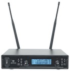 Rockville Rwm-200 H2 Dual Uhf 200 Chan Metal Handheld Wireless Microphone System