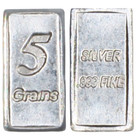 2 Oz  999 Silver Shot Bars Solid  999 Troy Ouncegram Jewelry Prepper Barter Pour
