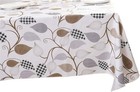 Heavy Duty Vinyl Tablecloth With 60  X 84   rectangular   Leaves 