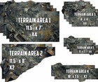 Terrain Area Footprints - Factory - Compatible W  Warhammer 40k 11th Ed