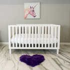 Cunas Para Bebes Convertible Cama Para Ni  os Marco Wooden White Modern Baby Crib