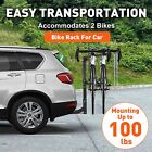 Folding Bike Bicycle Rack Hitch Mount 2  Receiver Car For Suv For 2 4 Carrier