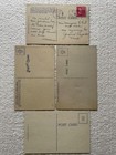 Colorful Lot Of 4 Great Vintage Cypress Gardens Florida Linen Postcards