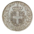 Italia Italy 5 Lire 1879 Italy Umberto Silver Km 20