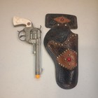 Vintage Hubley Texan Jr Cap Gun W  Holster Beautiful Condition 
