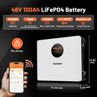 48v 100ah 5120wh Lithium Lifepo4 Battery Wall Mounted Bms Home Backup Battery Us