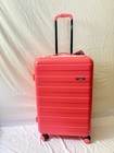 New Travelers Club Austin Hard Side 28  Luggage Suitcase Coral Orange
