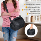 Medium Black Camera Bag Case For Canon Slr T2i T3i T4i T5 Sl1 70d Camera