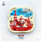 Russia Matryoshka Cathedral Resin Fridge Magnet Refrigerator Tourist Souvenir