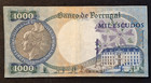 Portugal 1000 Escudos Banknote 1967 P 172a