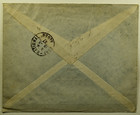 1947 Fdc French Algeria National Stamp Day Registered Postal History Cover