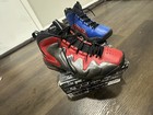 Autographed Nike Air Penny 3 Qs  do It For Dez  Blue Red Men s Sz 10  Shoes Psa
