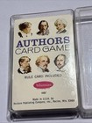Whitman Authors Card Game  4497 Complete Sealed Hard Case   Rule Card Vtg