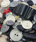 250 Buttons - Mostly Vintage From Estate Collection -  20
