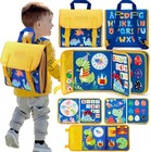 Toddler Busy Board Montessori Toys Learning Educational Activities Travel Toy Di