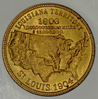 So Called Dollar  Hk-300  1904  Louisiana Purchase Expo  Ngc Ms63