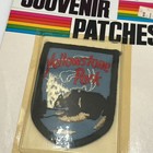 Vintage Yellowstone Park N e m  Brand Souvenir Patch New Old Stock Bear 2 75 