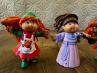 Vintage Mcdonalds 90s Cabbage Patch Holiday Figures Happy Meal Toys Lot Of 4