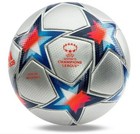 Adidas Champions League 2022-23 Soccer Ball Silver red Size 5 Omb Fifa Approved