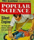 Popular Science Magazine May 1960 Flying Boat Silent Engine Mower Lawn Care Nut