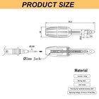 Ziboo Tp82 Insulation Piercing Clip Set For Multimeter Testing car Wire Tester   k