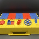 Vintage Gabriel Busy Box Pop Up Slide With Carrying Handle 1975 Works As Is