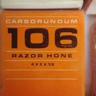 6 Piece Lot Carborundum Co Niagara Falls Ny Usa Blade Sharpening Machinist Stone