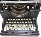 Antique Underwood No  4 Desktop Typewriter - Untouched   Unrestored - Works