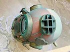 Full 18  Diving Helmet Navy Mark V Deep Sea Divers Antique Divers Helmet Scuba