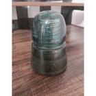 Vintage Hemingray Glass Aqua Blue Green Insulator Made In Usa 4 
