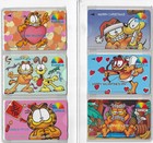 Garfield Konica Phone Card Set Hard Cover 6 Card Set- Rare Find
