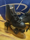 Riedell 111br Black Roller Skates Sz 8 In Box Ex Cond Riva D Width Used