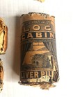 4 Antique Warners Log Cabin Liver Pills Sealed Tube Quack 1800   s Remedy Medicine