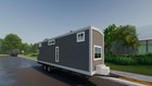 Mobile Tiny Home On Wheels With Loft Mezzanine 36   x 8      288 Sq Ft