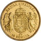 Hungary Gold 10 Korona  0980 Oz - Franz Joseph I - Avg Circ - Random Date