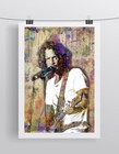 Chris Cornell 16x20in Poster Chris Cornell Tribute Soundgarden Free Shipping Us