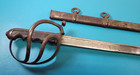 Italian Model 1888 Saber Sword F  Horster Solingen   Scabbard Quillback Blade