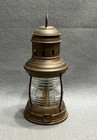 Antique 10    Brass Perko Ship Lantern Nautical Marine Lamp