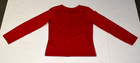 Kids Rudolph The Red Nose Reindeer Pajama Shirt Size 12 Red Christmas Top
