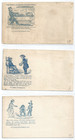  5  Civil War Envelopes S  C  Upham Phila 1860s Lot Of 5