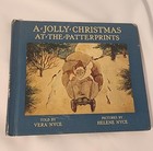 Vintage A Jolly Christmas At The Patterprints Hard Cover Book 1971 Rare