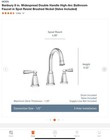      Moen 84947srn Banbury 2-h Widespread Bathroom Faucet - Brushed Nickel  Read