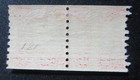 Canada Stamps Mint   181 1930  kgv Arch leaf Coil Issue  Misperfed Pair Variety